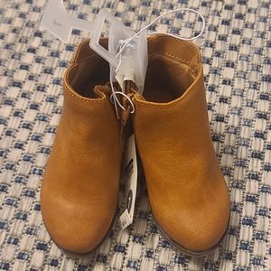 Little Girl's Cognac Boots
